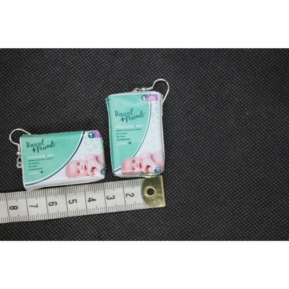 Mini Brands/ Rascal & Friends Diaper earrings - Picture 7 of 10